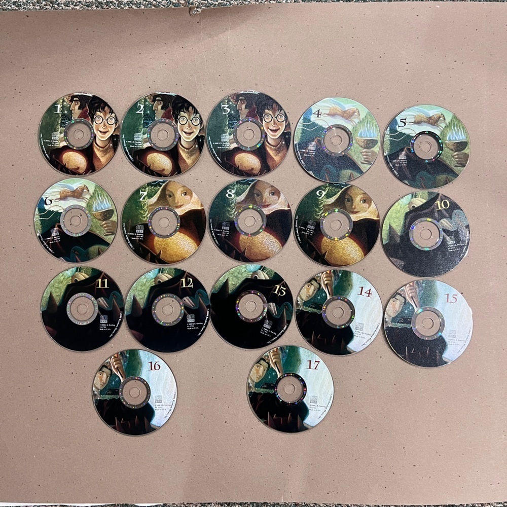 Harry Potter And The Goblet Of Fire By J. K. Rowling CD Audio Book